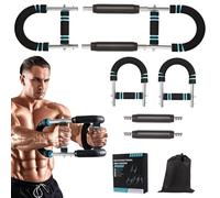 Twister Arm Trainer - Adjustable Chest Expander,Portable Wrist & Forearm Trainer for Home Gym, Rehabilitation, Strength Training(60-100Lb）