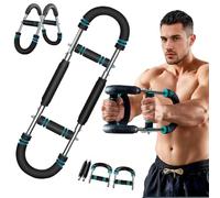 Twister Arm Trainer,Adjustable Chest Workout Equipment,Arm Trainer,U-Shape Twister Arm Exercise Equipment, Chest Shoulder Arm Workout Equipment, Portable Detachable Upper Body Fitness Machine for Home