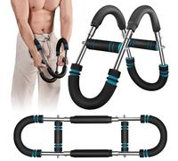 Twister Arm Trainer, Adjustable Forearm Strengthener, Exerciser Chest Workout, Portable Power Twister Bar, Arm Exercise Equipment