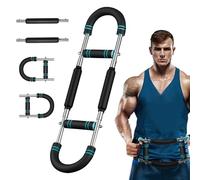 Twister Arm Trainer, Adjustable Spring Chest Expander and Forearm Strengthener, Triceps, Biceps, Shoulder, Back & Thigh Workout bar Equipment, Portable Upper Body Exerciser for Home Fitness