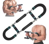 Twister Arm Trainer, Arm Trainer for Man Adjustable Forearm Strengthener Arm Exercise Equipment Chest Workout Equipment, Portable Spring Resistance for Home, for Beginners to Athletes(Blue,Strength 40