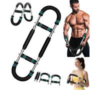 Twister Arm Trainer, Chest Exerciser for Men, Adjustable Strength Training Equipment, U-Shape Chest Expander Workout Equipment, Perfect Arm Trainer, Body Fitness Equipment for Gym