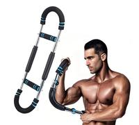 Twister Arm Trainer, Exerciser Chest Workout, Adjustable Forearm Strengthener, Muscular Strength Enhancer,Shape The Perfect Body for Men,for Beginners and Professional Athletes (A)