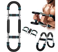 Twister Arm Trainer for Men - Adjustable 70-110lb Arm & Chest Exerciser, Thigh Master, Spring Resistance Strength Fitness Equipment