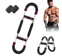 Twister Arm Trainer,Shaker Twister Arm Trainer, 40-100lb Adjustable Chest Workout Equipment, Portable Power Twist Arm Trainer, Forearm Strengthener