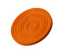 Twister Exercise Machine, Twist Board for Exercise, Double-sided Design, Non-slip Textured Surface, Quiet Operation, Suitable for Core Muscle Training(Orange)