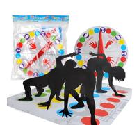 Twister Game, Air Twister, Promotes Reflexes, Coordination, and Physical Flexibility Among Players, Creates Unforgettable Memories, for Ages 6 and up Family Team Puzzle Party Toy Game Indoor Outdoor