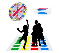 Twister Game For Kids, Twisting Game for Kids Adults, Funny Children Balance Floor Mat Game with Spinner, Hasbro Gaming Twisting Game for Kids Ages 6 and Up