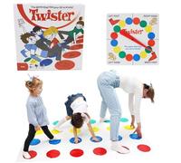 Twister Junior Floor Game Mat with Spinner, Kids Party Play Toy Ages 5+, Easter Gift