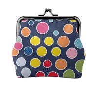 Twister Polka Dots Print Versatile Coin Purse Exquisite Mini Wallet Cute Change Pouch for Any Occasion