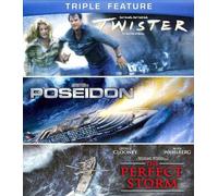 TWISTER/POSEIDON/THE PERFECT STORM NEW REGION 1 BLU-RAY