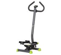 Twister Stepper Height Adjustable Step Machine w/ LCD Screen, Grey HOMCOM