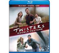 Twisters Double Feature (Blu-ray) Helen Hunt Bill Paxton Glen Powell (US IMPORT)