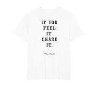 Twisters If You Feel It Chase It T-Shirt, Men's Big and Tall, White, 4X Tall