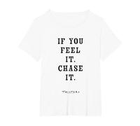 Twisters If You Feel It Chase It T-Shirt, Women's Plus, White, 2X