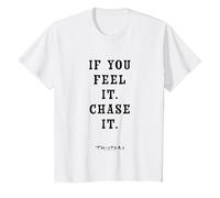 Twisters If You Feel It Chase It T-Shirt, Youth, White, Small