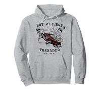 Twisters Not My First Tornadeo Pullover Hoodie