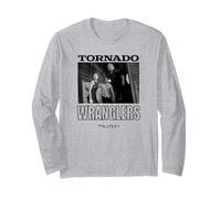 Twisters Tornado Wranglers Tyler Kate & Javi Long Sleeve T-Shirt