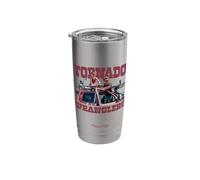 Twisters Tornado Wranglers Tyler & Kate Stainless Steel Insulated Tumbler