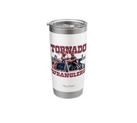 Twisters Tornado Wranglers Tyler & Kate Stainless Steel Insulated Tumbler
