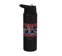 Twisters Tornado Wranglers Tyler & Kate Stainless Steel Insulated Water Bottle