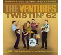 The Ventures – Twistin' 62 – 5 LP Box Set with Bonus Tracks (Jasmine Guitars)