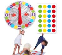 Twisting Games, Twister Game for Children and Adults, Party Games for Children from 6 Years, Party Games, Team Game, Funny Games with Play Mat for Family Interaction