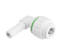 TWISTLOC Plastic Push-FIT Equal 90° STEM Elbow 10MM, Suitable for Drinking Water, Suitable for Water Systems, Suitable for Hard & Soft Water Areas, 1 in Pack