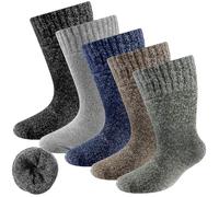 Twistover 10 Pairs XXL Thermal Warm Winter Socks for Men Size 15-18 Wool Extra Large Wide Crew Socks Thick Thermal Hiking Boot Stockings for Hiking Skiing Winter Cold Weather Swollen Feet Legs