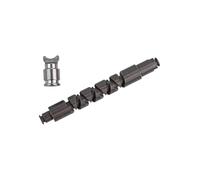 Twists Shaft and Half Moon Pin for SHIMANO 19SLX 22SLXDC DC Reels, Water Droplet Wheel Replacement Part Compatible with CURADO 150XT 17 MGL 21 Scorpion, Metal Fishing Reel Repair Kit (1 Set)