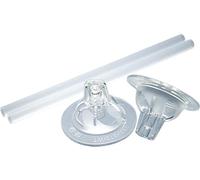 Twistshake Anti Colic Baby Straw Teat, 6+ Month, Transparent
