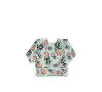 Twistshake Baby Long Sleeve Bib, Bib with Sleeves and Crumb Tray, Waterproof, 6+ Months, Pineapple, One Size (78508)