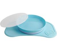 Twistshake Baby Tableware Set Mini | Baby Suction Plate + Baby Placemat (31x17)