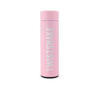 Twistshake Hot or Cold Insulated Flask - 420ml | Stainless Steel Water Bottle with Double Layer Vacuum | Insulation up to 10 Hours | BPA Free Insulated Thermos | Pastel Pink