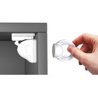 Twistshake Magnetic Baby Key Lock - Pack of 4 | for Cupboard Drawers | Minimalist Design