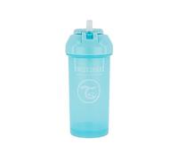 Twistshake Baby Sippy Cup with Straw - 360ml | Leak Proof Baby Water Bottles | Non-Spill Cup for Toddlers | BPA-Free Straw Cup | Training Sippy Cup for Kids | Pastel Blue