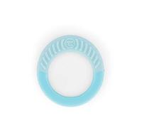 Twistshake Teether for 1+ Month Newborn Baby | Teething Ring Stimulates and Massages Sore Gums | Smoothing Relief with Handle | BPA Free | Pastel Blue