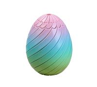Twisty Fidget Egg, 3D Printed Slippery Egg Fidget Toy, Rotating Fidgets Puzzle Toy for Stress Relief, Colorful Easter Party Favors Easter Basket Stuffers Egg Toys (Macaron)