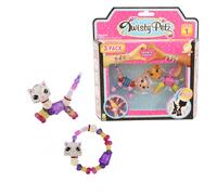Twisty Petz 3 Pack, Twistable. Wearable and Fashionable. Sparkly gems that transform from a pet into a bracelet and back from a couple of simple twists! Includes 3, 12 to collect. Age 4+