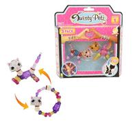 Twisty Petz 3 Pack, Twistable. Wearable and Fashionable. Sparkly gems that transform from a pet into a bracelet and back from a couple of simple twists! Includes 3, 12 to collect. Age 4+