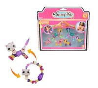 Twisty Petz Family Pack, Twistable. Wearable and Fashionable. Sparkly gems that transform from a pet into a bracelet and back from a couple of simple twists! Includes 5, 48 to collect. Age 4+