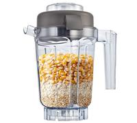 Twisvo Dry Grains Container 32 oz Compatible with vitamix, Dry Blade Container Compatible with 5200 7500 750 E310 5000 VM0197 VM0101 Professional/Explorian blender