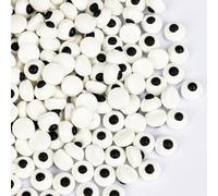 Twisweet Candy Eyes 130g, Edible Eyeballs for Cake Decorating, Halloween Fun Baking Sprinkles, Cupcake Toppers Ice Cream Cookie Cake Decorations, Birthday Theme Party Supplies (10mm)
