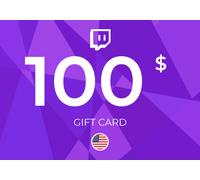 Twitch Gift Card 100 USD Key - UNITED STATES