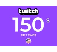 Twitch Gift Card 150 USD Key - UNITED STATES