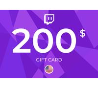 Twitch Gift Card 200 USD Key - UNITED STATES