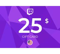 Twitch Gift Card 25 USD Key - UNITED STATES