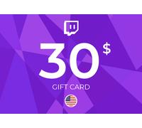 Twitch Gift Card 30 USD Key - UNITED STATES