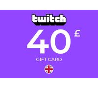 Twitch Gift Card 40 GBP Key - UNITED KINGDOM