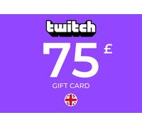 Twitch Gift Card 75 GBP Key - UNITED KINGDOM